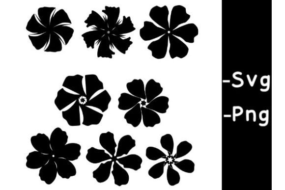 Black Flowers: Elegant Graphics and Illustrations for Modern Publishing