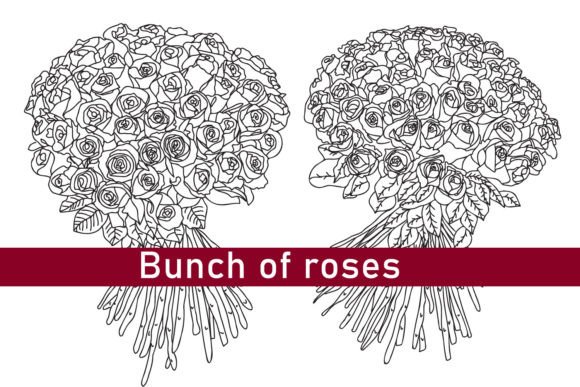 Bunch of Roses Graphics and Illustrations Review