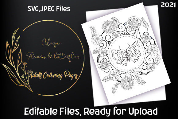 Butterfly Coloring Pages Graphics