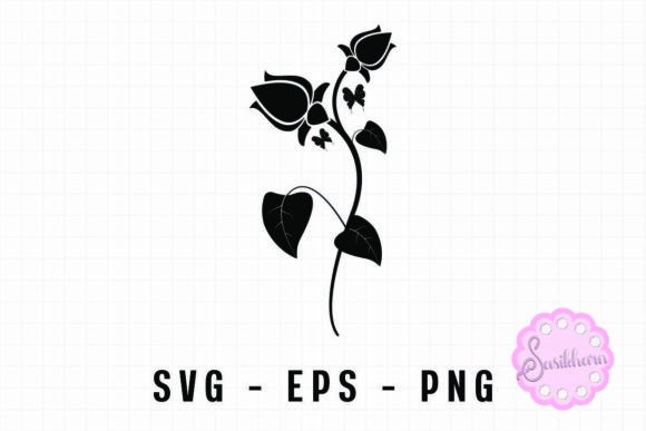 Flower Illustration Flowers Line Art for Graphics and Content
