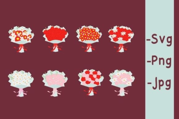 Flowers Bouquets Graphics and Illustrations Review