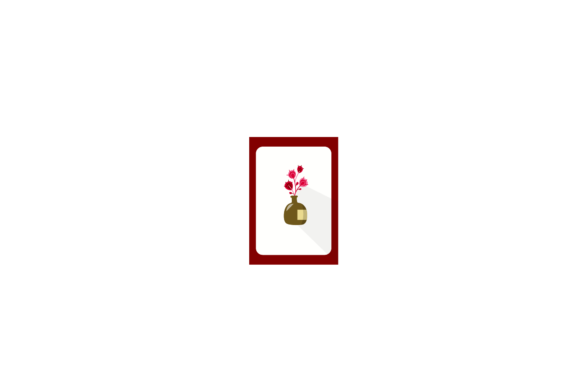 Flowers in a Frame Graphic: Icons & Graphics for Real Sellers