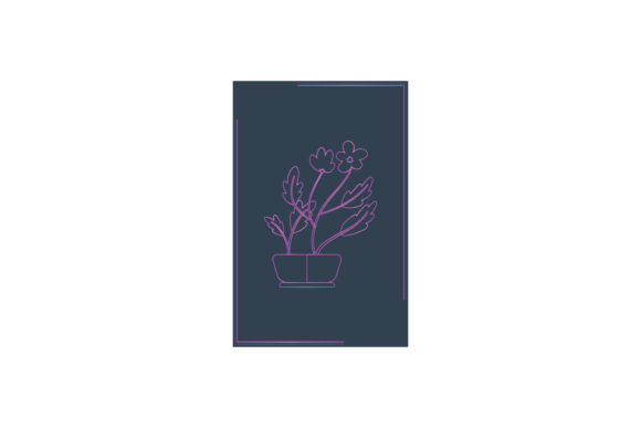 Simple Flowers Card Design: Clean Graphics & Illustrations
